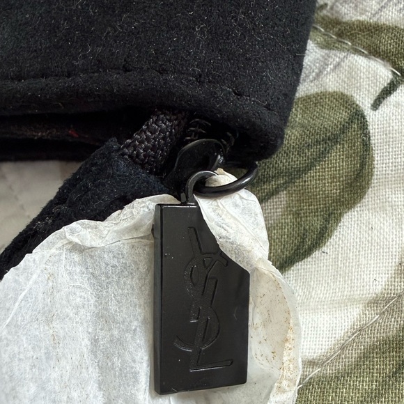 Yves Saint Laurent Black Clutch - Picture 2 of 3